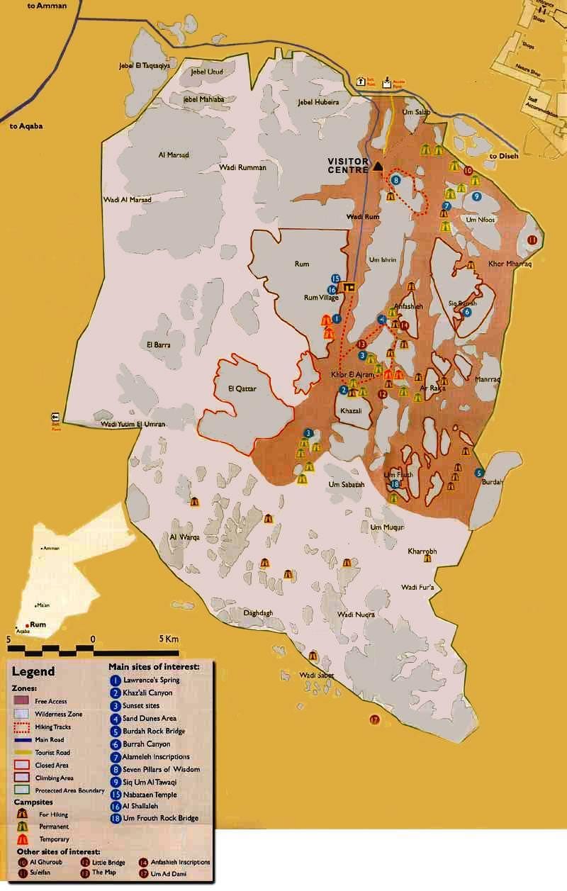 kat jeyografik nan ravin wonm lòt bò larivyè Jouden